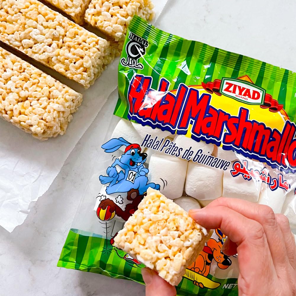 Amazon.com : Ziyad Gourmet Halal Large Marshmallows, Pork-Free